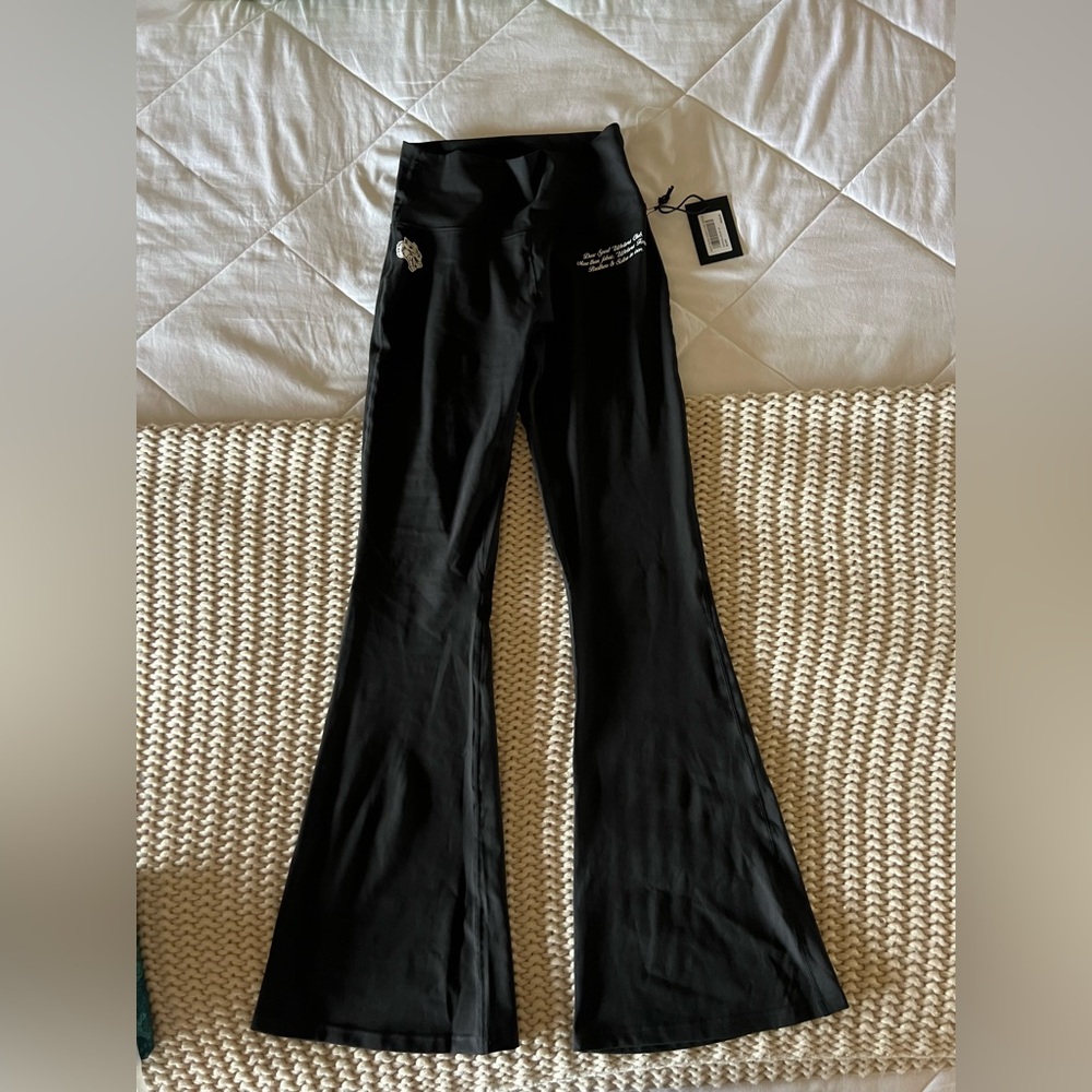 Darc Sport Gracie "Georgia" Energy Flare Leggings in Black